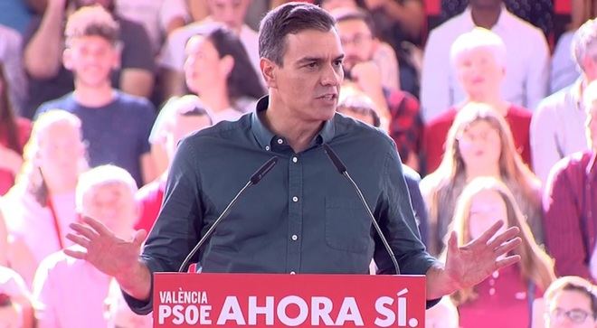 Sánchez apela al voto útil: PSOE 'contra el bloqueo de todos'