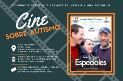 Cine sobre autismo: vuelve la colaboración entre el festival DocuRock y la asociación APANATE