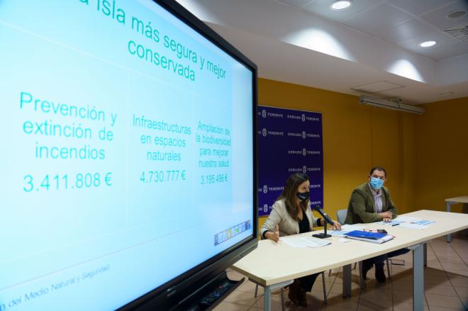 El Cabildo destina 62 millones para mejorar la seguridad y conservar el medio natural