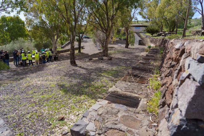 Comienzan las obras de rehabilitación del Parque de Las Mesas, en Santa Cruz