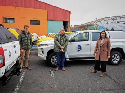 El área de Medio Natural incorpora 36 nuevas unidades a su flota de vehículos