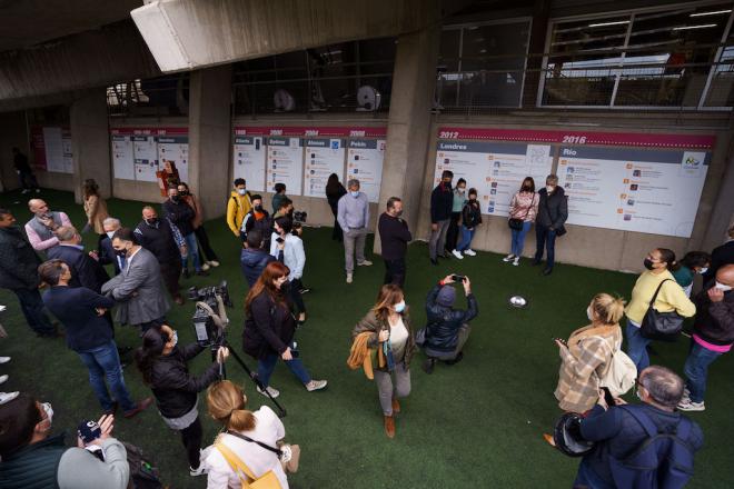 El Cabildo instala en el CIAT una exposición permanente en homenaje a deportistas olímpicos y paralímpicos de Tenerife