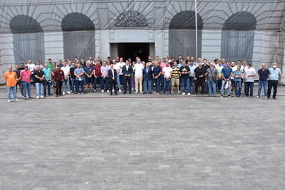 El Cabildo homenajea al personal de Carreteras que ayudó a La Palma durante la erupción