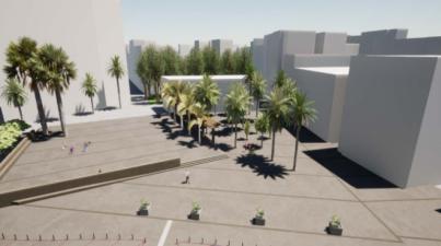 Cuenta atrás para la culminación de la reforma de la Plaza de Las Américas de San Sebastián de La Gomera