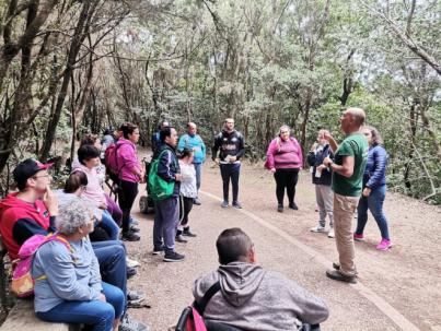 El Centro de Visitantes de Cruz del Carmen ofrece rutas por Anaga para personas con diversidad funcional