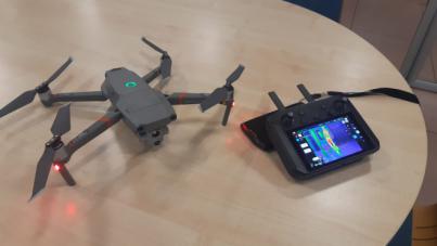 El Cabildo usa por primera vez drones con cámara termográfica en la campaña contra incendios forestales