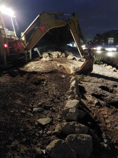 El Cabildo invierte más de 1,8 millones de euros en la sustitución de la tubería que impulsa el agua de la desaladora de Adeje Arona