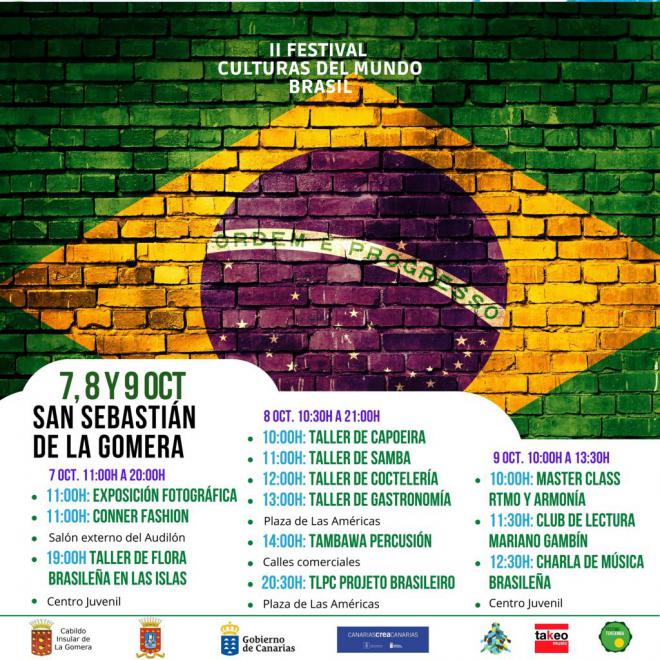 Este viernes arranca el II Festival ‘San Sebastián Internacional - Culturas del Mundo: Brasil’