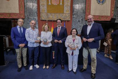 El Cabildo acoge la entrega de los premios del Círculo de Bellas Artes de los últimos tres años
