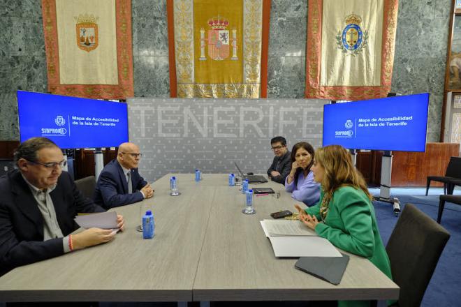 El Diputado del Común valora el Mapa de Accesibilidad de Tenerife