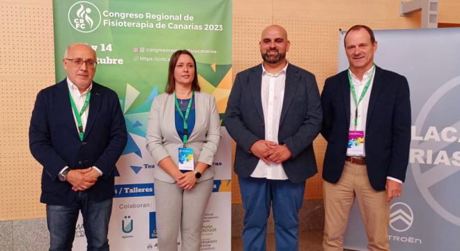 Morales aboga ante el congreso de fisioterapia por un gran pacto de salud pública