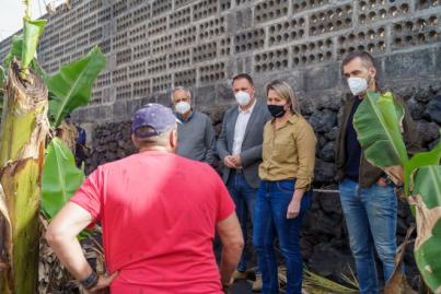 Vanoostende anuncia una ayuda para la reconstrucción del sector agrícola