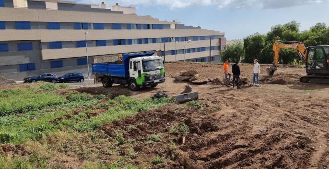 El huerto urbano de El Sobradillo amplía su espacio hasta los 1.300 metros cuadrados