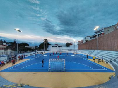 Santa Cruz reabre el polideportivo de San Andrés tras su esperada reforma integral