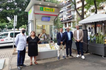Santa Cruz estrena tres nuevos quioscos de la ONCE, más accesibles, ecológicos y cercanos