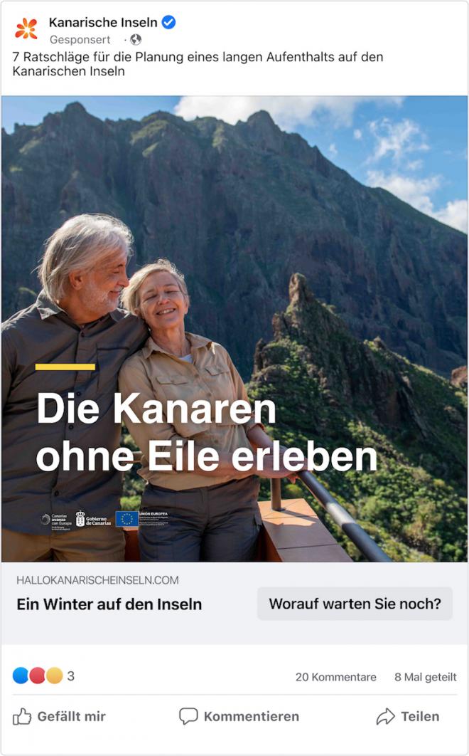 Turismo se promociona en Alemania como refugio para turistas ‘silver plus’ frente al frío y la crisis energética
