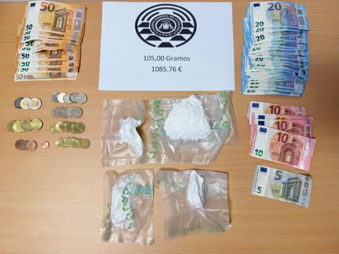 La Policía Autonómica detiene a un varón por un presunto delito contra la salud pública en Agüimes