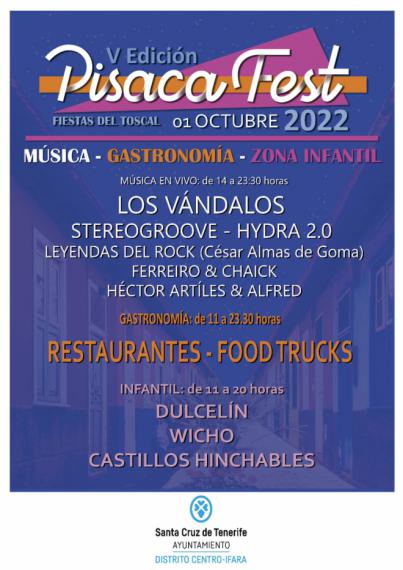 Pisaca Fest dará inicio a la programación de las fiestas del barrio de El Toscal
