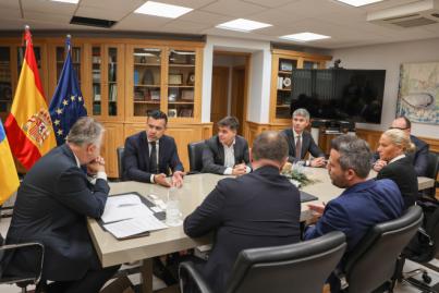 El presidente recibe al máximo responsable de Global Ports Holding