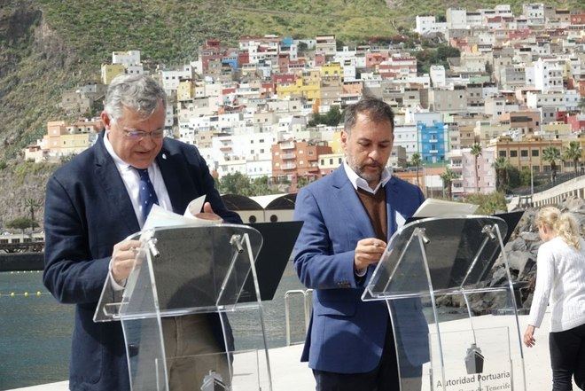 Santa Cruz recupera parte de su litoral con la recepción de El Bloque, en Valleseco