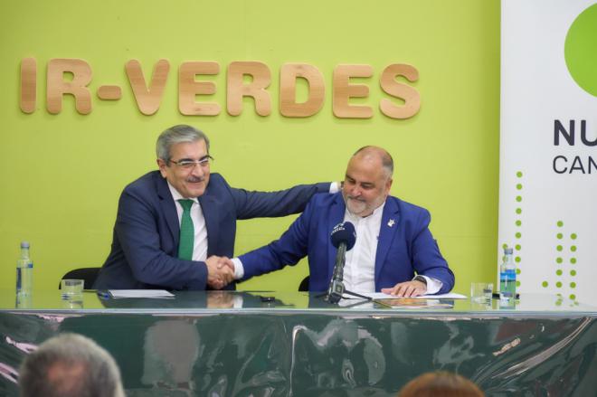 Nueva Canarias e Iniciativa por El Rosario-Verdes sellan un acuerdo electoral