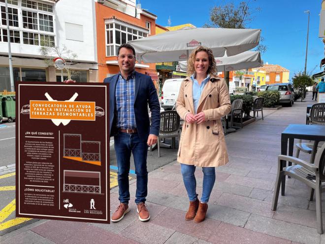 Los Realejos, único ayuntamiento de Canarias que financia ya la instalación de terrazas desmontables