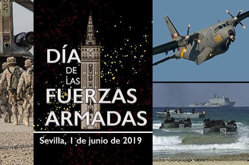 Sevilla acogerá el 1 de junio el desfile del Día de las Fuerzas Armadas