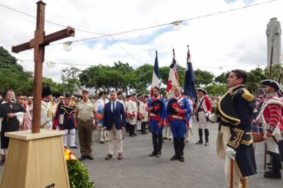 Santa Cruz finaliza la conmemoración del 226 aniversario de la Gesta del 25 de Julio