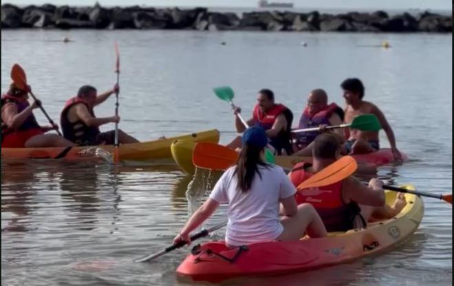 Santa Cruz Inclusiva celebra en Las Teresitas y Anaga el Día Mundial de la Discapacidad