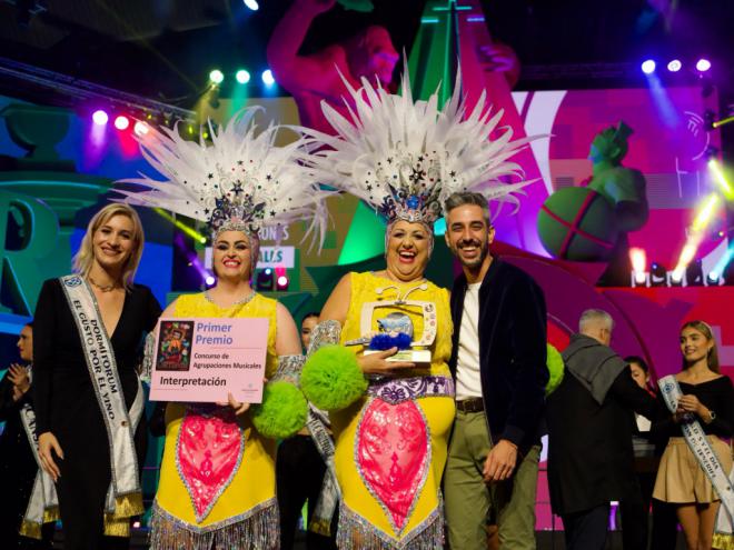 Caña Dulce conquista el primer premio de Interpretación en Agrupaciones