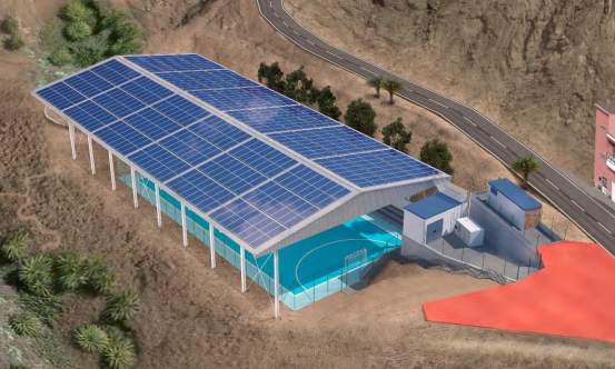Cabildo e ITC inician la segunda fase de una central fotovoltaica en Alojera