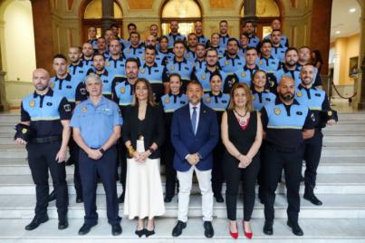 40 nuevos agentes inician su periodo de prácticas en la Policía Local