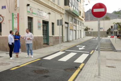 Santa Cruz abre al tráfico el primer tramo de La Rosa e inicia la segunda fase