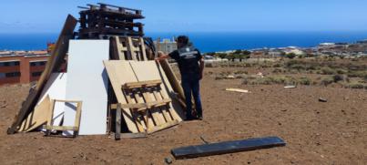 Santa Cruz despliega un dispositivo de seguridad con motivo de las hogueras de San Juan