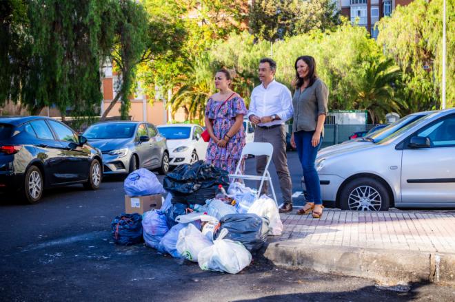 Santa Cruz elimina 5 de los 29 puntos negros de basura con la “campaña de la silla”