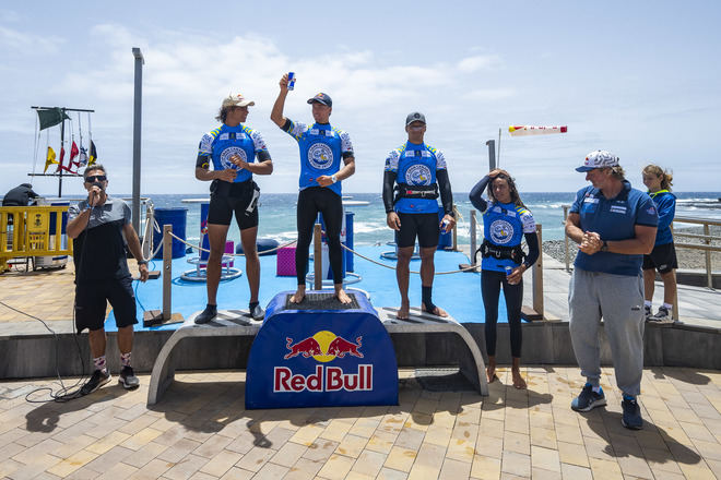Liam Dunkerbeck, ganador SUB21 de la Gran Canaria Gloria Windsurf World Cup 2024