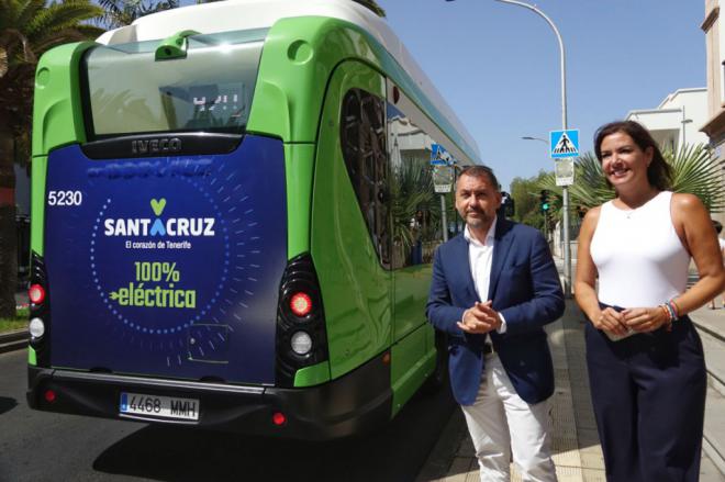 Nuevas guaguas urbanas 100% eléctricas en Santa Cruz