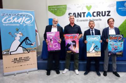 Santa Cruz Cómic concentra sus actividades presenciales entre el 24 y el 27 de octubre