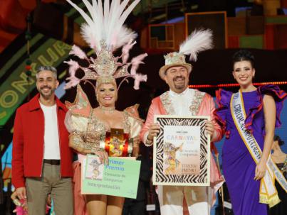Cariocas conquista el primer premio de Interpretación en el concurso de Comparsas