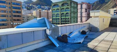 Santa Cruz ha atendido un total de 45 incidencias por el viento
