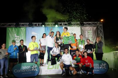 Mohamed Massat y Alba María Cano se coronan en la Binter NightRun