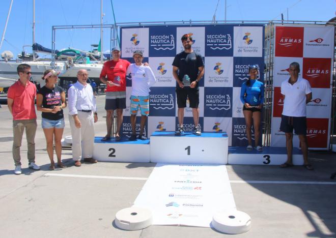 Leo Barreto, ganador de la XI Regata Puertos de Tenerife-Autoridad Portuaria