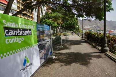 Santa Cruz inicia la obra de transformación del peatonal de la Avenida de Anaga