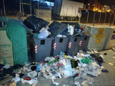 La Policía Local controla una situación de riesgo tras un incidente en la vía pública