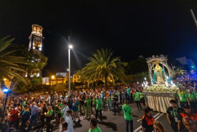 Santa Cruz despide a la Virgen de Candelaria con emoción, gratitud y esperanza