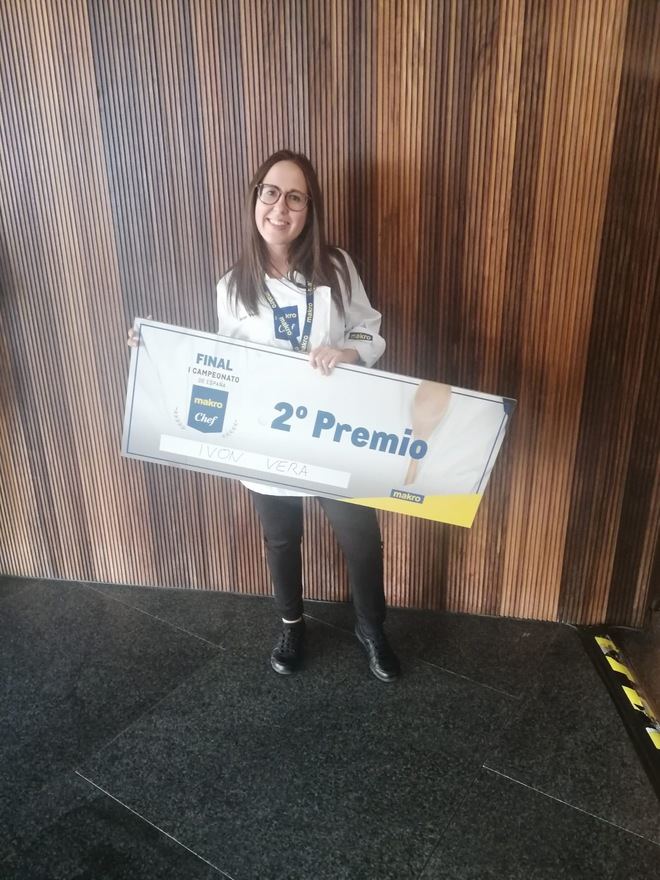 Una alumna de Hecansa obtiene el segundo puesto en el concurso nacional ‘Makro Chef España 2019’
