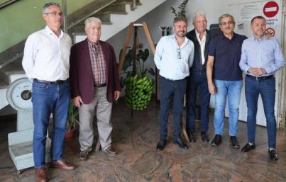 NC y el sector platanero destacan en Gáldar la importancia de las conquistas logradas en Madrid