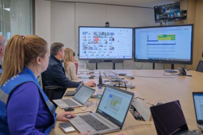 Situación de alerta ante el giro de la borrasca Therese