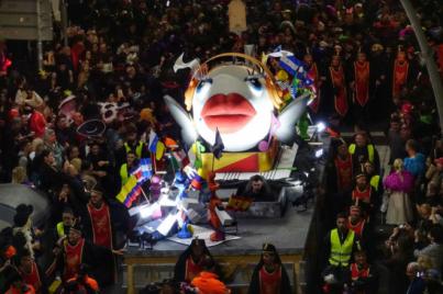 Multitudinario Entierro de la Sardina