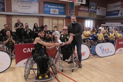 El Santa Cruz ADEIN Tenerife Fundación CB Canarias levanta la Copa BSR España